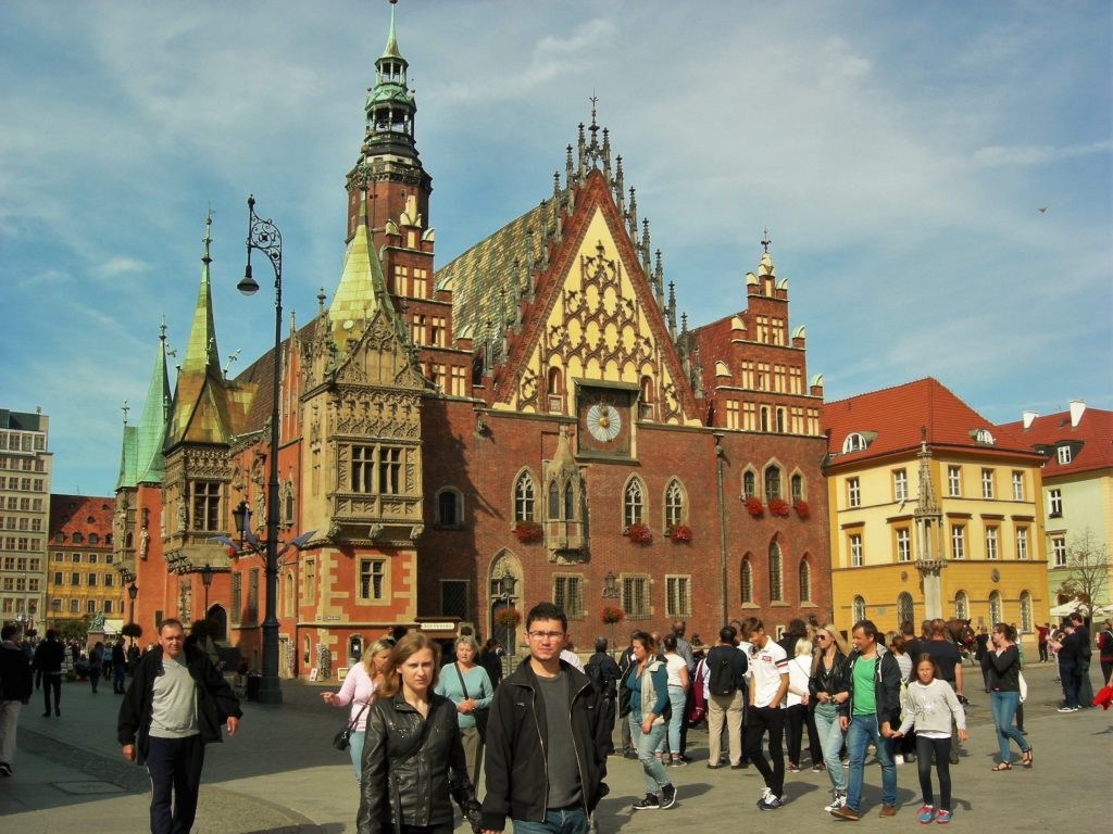 Altes Rathaus in Breslau
